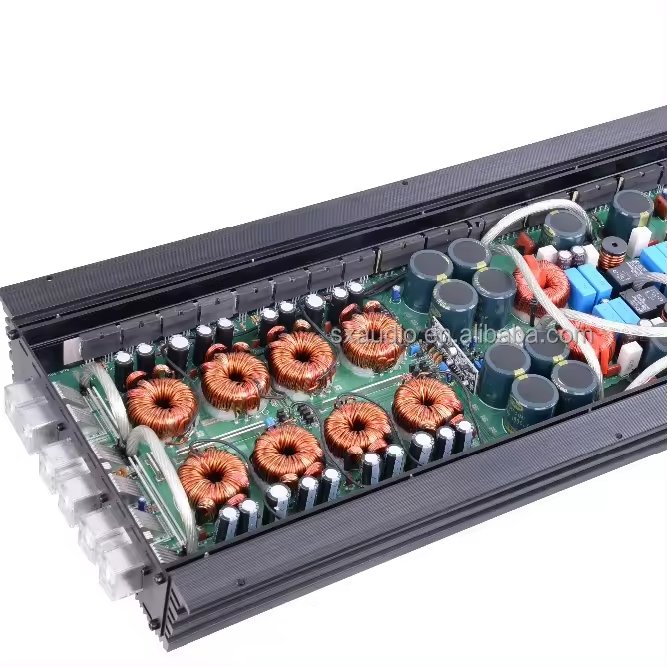 Hot Selling Good Quality 10000 Watt Car Amplifier Korea 12V Mono Block SPL Class-D Professional Car Amplifier